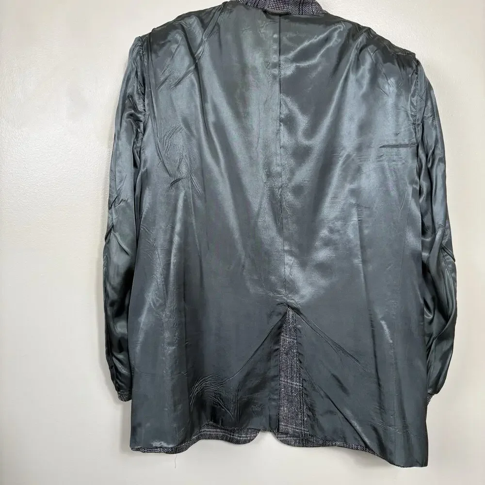 Vintage Christian Dior Monsieur 100% Silk Tweed Blazer Jacobson’s Sport Coat